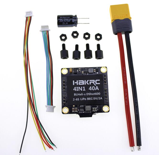 HAKRC 40A 4in1 ESC BLHeli-S DShot600 RC ̽ ..